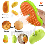 Cepillo de Vapor 3 en 1 para Mascotas - Recargable USB