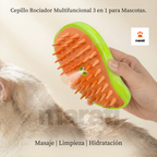 Cepillo de Vapor 3 en 1 para Mascotas - Recargable USB