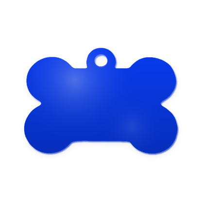 Placa hueso azul